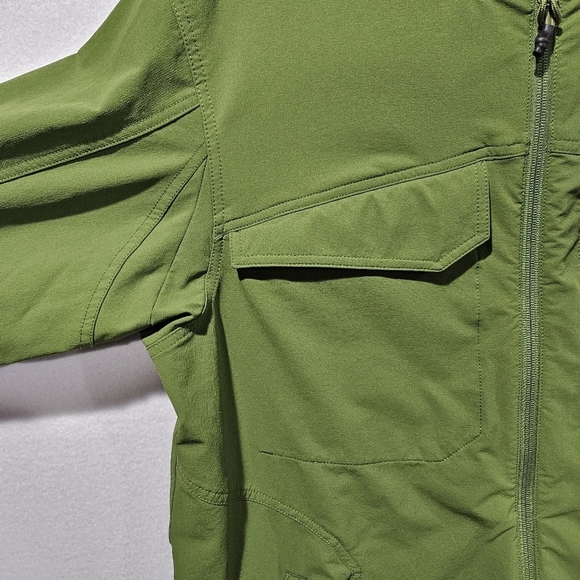 Duluth Trading Co Mens‎ Large Green Flexpedition Hooded Jacket 47202 - Picture 2 of 14